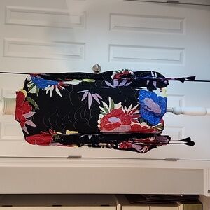 Free People Bubble Sleeve Floral Dress